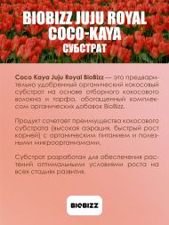 Субстрат BioBizz Juju Royal Coco-Kaya 50 л