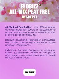 Субстрат BioBizz All-Mix Peat free 50 л